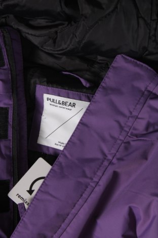 Ανδρικό μπουφάν Pull&Bear, Μέγεθος M, Χρώμα Μπλέ, Τιμή 16,57 €