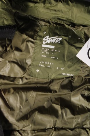Pánska bunda  Pull&Bear, Veľkosť L, Farba Zelená, Cena  12,83 €
