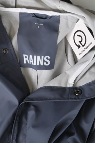 Pánska bunda  RAINS, Veľkosť L, Farba Modrá, Cena  173,20 €