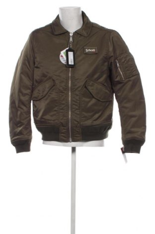 Pánska bunda  Schott, Veľkosť L, Farba Zelená, Cena  166,93 €