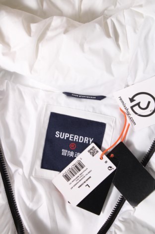 Ανδρικό μπουφάν Superdry, Μέγεθος L, Χρώμα Λευκό, Τιμή 92,89 €