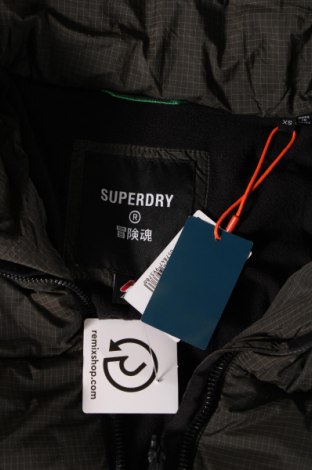 Ανδρικό μπουφάν Superdry, Μέγεθος XS, Χρώμα Πράσινο, Τιμή 78,68 €