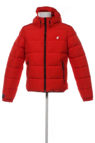 Ανδρικό μπουφάν Superdry, Μέγεθος L, Χρώμα Κόκκινο, Τιμή 62,29 €