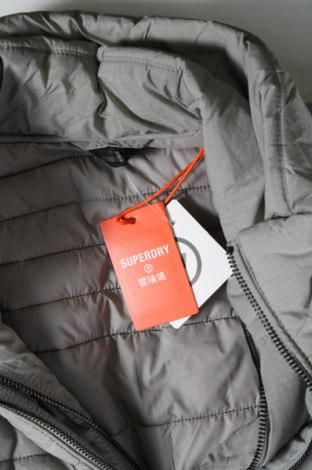 Ανδρικό μπουφάν Superdry, Μέγεθος XL, Χρώμα Γκρί, Τιμή 32,11 €