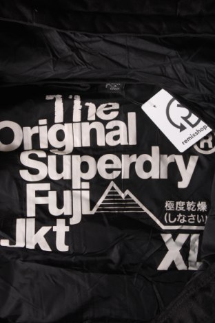Ανδρικό μπουφάν Superdry, Μέγεθος XL, Χρώμα Μαύρο, Τιμή 57,53 €