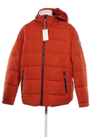 Ανδρικό μπουφάν Tom Tailor, Μέγεθος 4XL, Χρώμα Πορτοκαλί, Τιμή 102,53 €