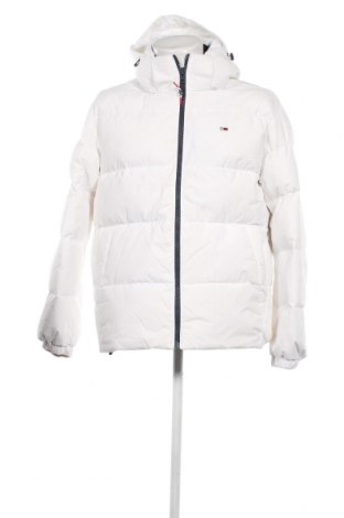 Ανδρικό μπουφάν Tommy Jeans, Μέγεθος M, Χρώμα Λευκό, Τιμή 166,93 €