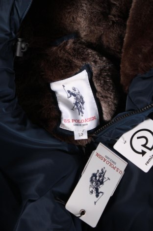 Pánska bunda  U.S. Polo Assn., Veľkosť L, Farba Modrá, Cena  117,33 €