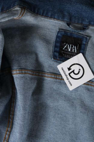 Ανδρικό μπουφάν Zara, Μέγεθος M, Χρώμα Μπλέ, Τιμή 21,05 €