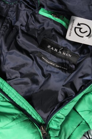 Geacă de bărbati Zara Man, Mărime M, Culoare Verde, Preț 134,87 Lei