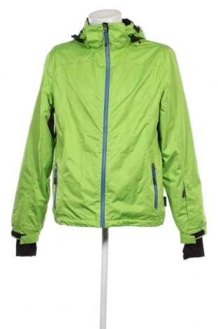 Мъжко яке за зимни спортове Crivit, Размер L, Цвят Зелен, Цена 86,00 лв.