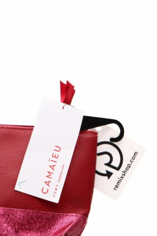 Kosmetiktasche Camaieu, Farbe Rot, Preis 11,96 €
