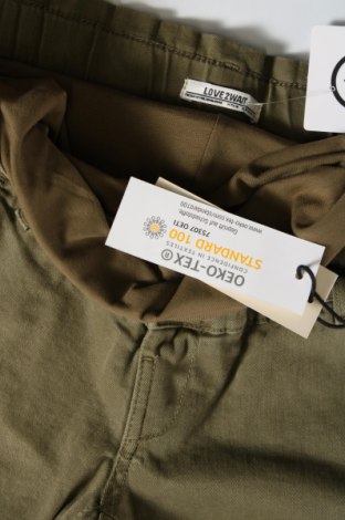 Kalhoty pro těhotné  LOVE2WAIT, Velikost M, Barva Zelená, Cena  202,00 Kč