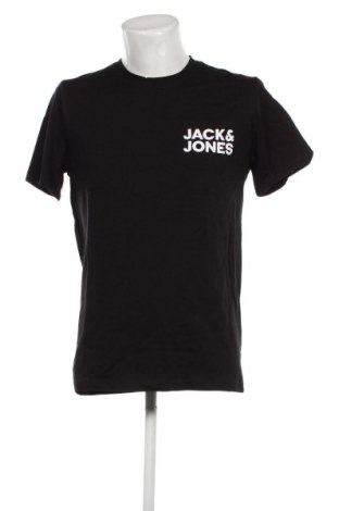 Мъжка тениска Jack & Jones, Размер L, Цвят Черен, Цена 36,00 лв.