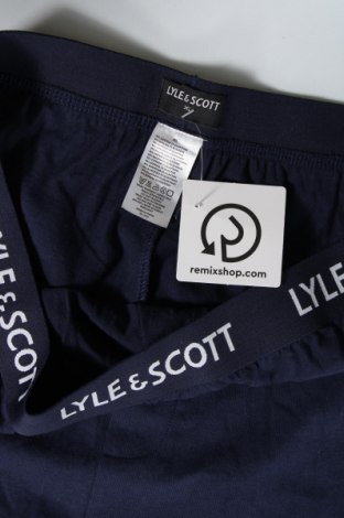 Pijama Lyle & Scott, Mărime XL, Culoare Albastru, Preț 131,71 Lei