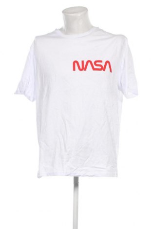 Мъжка тениска NASA, Размер XL, Цвят Бял, Цена 17,40 лв.