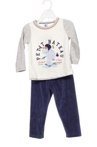 Pijama Petit Bateau, Mărime 18-24m/ 86-98 cm, Culoare Multicolor, Preț 93,16 Lei