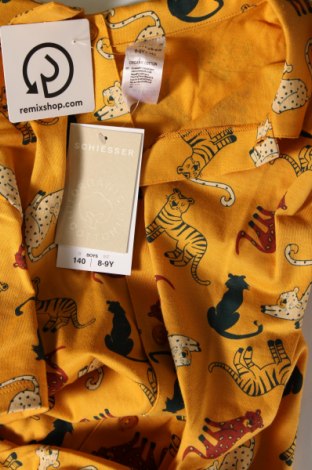 Пижама Schiesser, Размер 8-9y/ 134-140 см, Цвят Жълт, Цена 36,58 лв.
