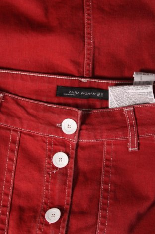 Φούστα Zara, Μέγεθος XS, Χρώμα Κόκκινο, Τιμή 8,28 €