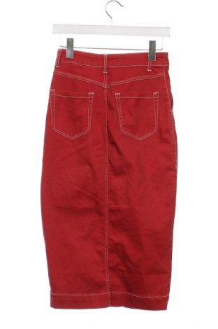 Φούστα Zara, Μέγεθος XS, Χρώμα Κόκκινο, Τιμή 8,28 €