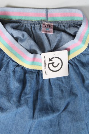 Παιδική φούστα Y.F.K., Μέγεθος 8-9y/ 134-140 εκ., Χρώμα Μπλέ, Τιμή 8,50 €
