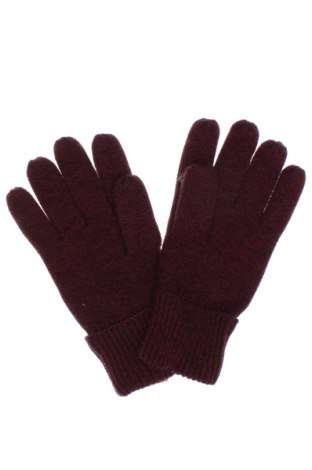 Ръкавици Superdry, Цвят Червен, Цена 31,00 лв.