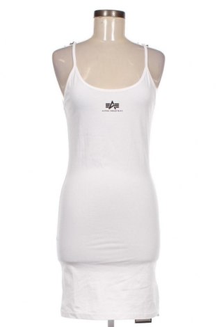 Kleid Alpha Industries, Größe S, Farbe Weiß, Preis 57,83 €