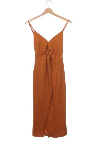 Kleid Bershka, Größe XS, Farbe Orange, Preis 8,90 €