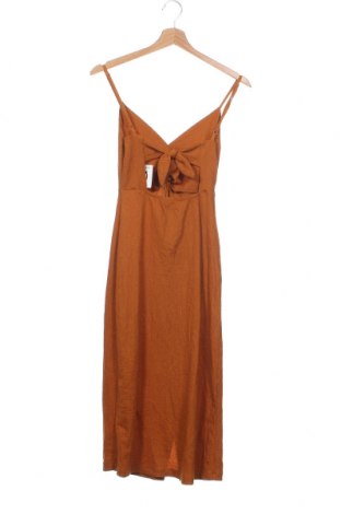 Φόρεμα Bershka, Μέγεθος XS, Χρώμα Πορτοκαλί, Τιμή 8,90 €