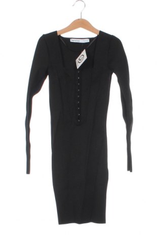 Kleid Bershka, Größe XS, Farbe Schwarz, Preis 8,01 €