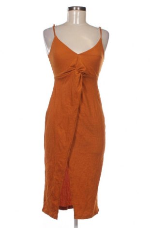 Šaty  Bershka, Velikost XS, Barva Oranžová, Cena  208,00 Kč