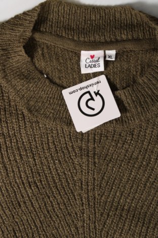 Šaty  Casual Ladies, Veľkosť XL, Farba Zelená, Cena  4,60 €