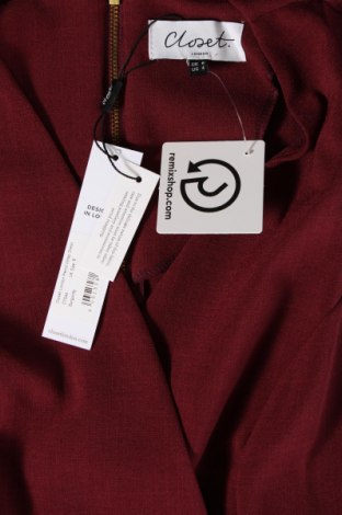 Kleid Closet London, Größe S, Farbe Rot, Preis 52,81 €