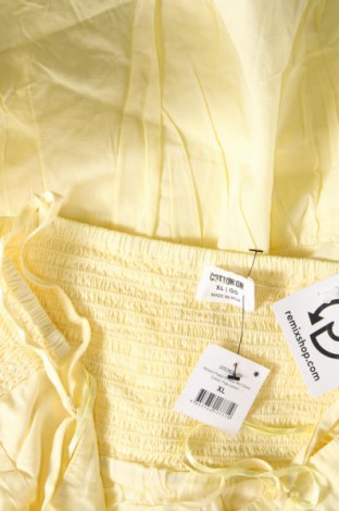 Kleid Cotton On, Größe XL, Farbe Gelb, Preis 17,29 €