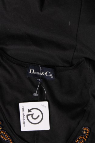 Šaty  Denim&Co., Veľkosť M, Farba Čierna, Cena  6,68 €