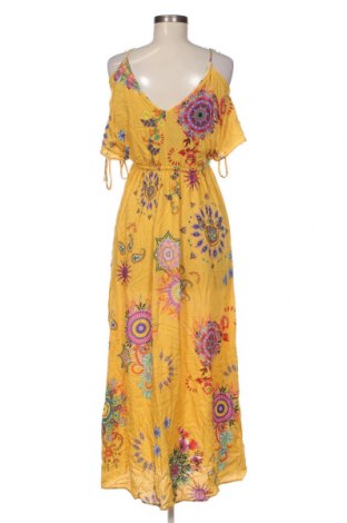 Kleid Desigual, Größe S, Farbe Gelb, Preis 57,06 €