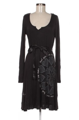 Kleid Desigual, Größe L, Farbe Schwarz, Preis 130,13 €