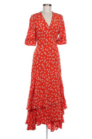 Φόρεμα Ganni, Μέγεθος M, Χρώμα Πορτοκαλί, Τιμή 103,18 €