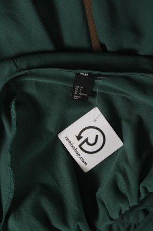 Kleid H&M, Größe XS, Farbe Grün, Preis 29,68 €