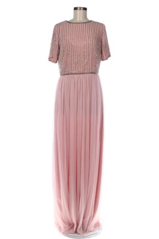 Φόρεμα Lace & Beads, Μέγεθος XL, Χρώμα Ρόζ , Τιμή 19,22 €