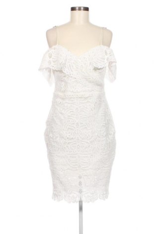 Kleid Lipsy London, Größe L, Farbe Weiß, Preis 40,36 €