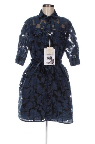 Φόρεμα Love Moschino, Μέγεθος M, Χρώμα Μπλέ, Τιμή 196,39 €