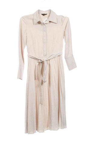 Φόρεμα Massimo Dutti, Μέγεθος XS, Χρώμα  Μπέζ, Τιμή 45,35 €