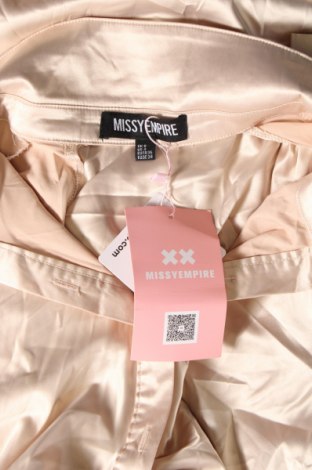 Φόρεμα Missy Empire, Μέγεθος XS, Χρώμα  Μπέζ, Τιμή 8,54 €