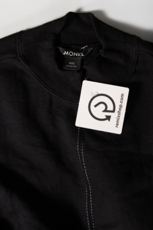 Kleid Monki, Größe XXS, Farbe Schwarz, Preis 18,79 €