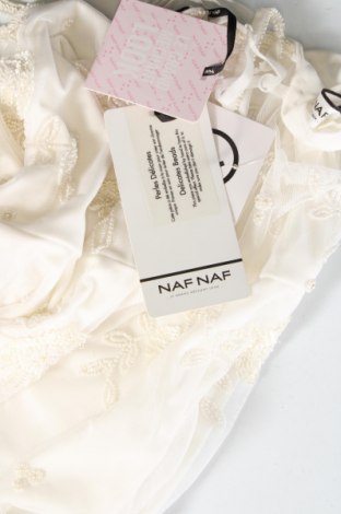 Kleid Naf Naf, Größe XS, Farbe Weiß, Preis 29,46 €