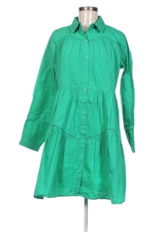 Kleid Pieces, Größe L, Farbe Grün, Preis 19,18 €