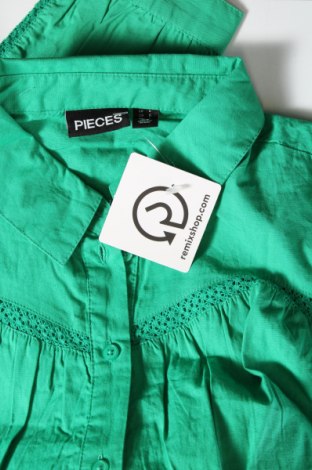 Kleid Pieces, Größe L, Farbe Grün, Preis 31,96 €