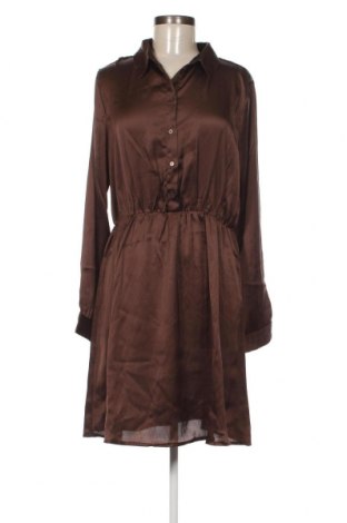 Φόρεμα Pieces, Μέγεθος XL, Χρώμα Καφέ, Τιμή 12,78 €