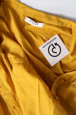 Φόρεμα Pieces, Μέγεθος S, Χρώμα Κίτρινο, Τιμή 17,39 €